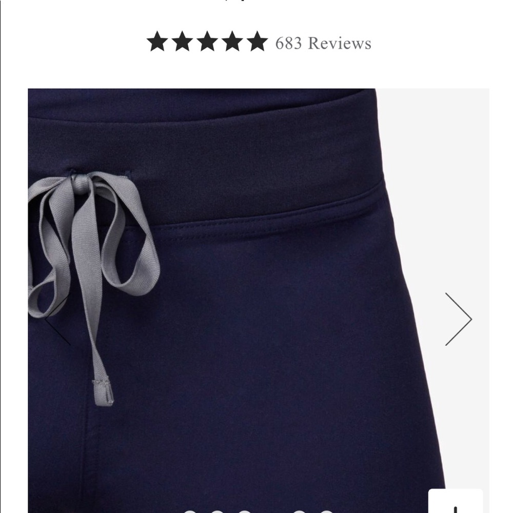 Navy Figs Livingston Tall Scrub Bottoms